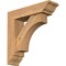Ekena Millwork Westlake Traditional Smooth Bracket w/ Offset Brace, Western Red Cedar, 5 1/2"W x 20"D x 20"H BKT0604X20X20WTL01SWR - alternate 1